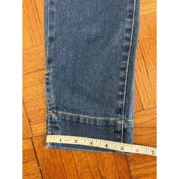 SER.O.YA Luca Lace Up Distressed Skinny Ankle Jeans in Cyprus Size 25 - Picture 12 of 16